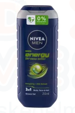 NIVEA MEN tusfürdő 250 ml Energy Kép