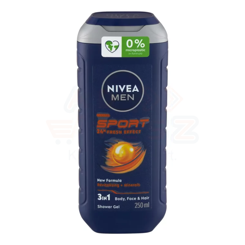 NIVEA MEN tusfürdő 250 ml Sport Kép
