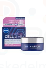 NIVEA Hyaluron Cellular Expert Filler feszesítő éjszakai arckrém 50 ml Kép