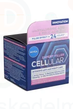 NIVEA Hyaluron Cellular Expert Filler feszesítő éjszakai arckrém 50 ml Kép