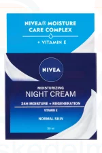 NIVEA Essentials éjszakai regeneráló arckrém 50 ml normál bőrre Kép