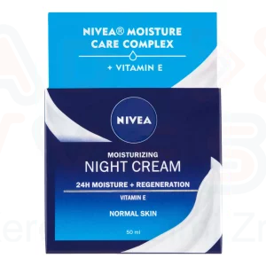 NIVEA Essentials éjszakai regeneráló arckrém 50 ml normál bőrre