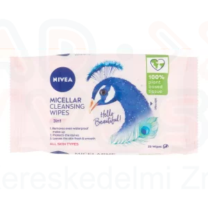 NIVEA arctisztító kendő 25 db Micellás minden bőrtipusra