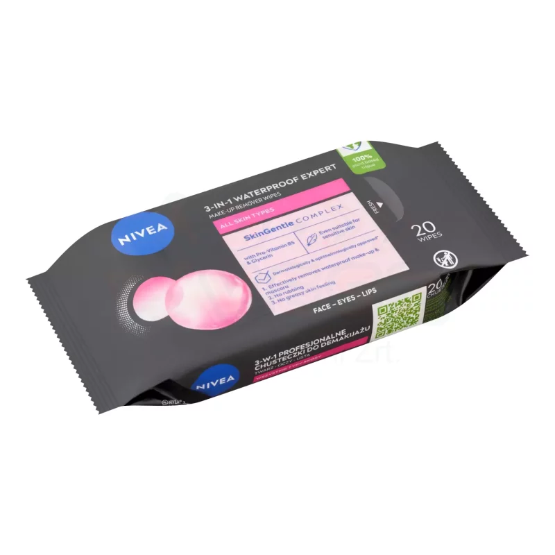 NIVEA arctisztító kendő 20 db Expert micellás Kép