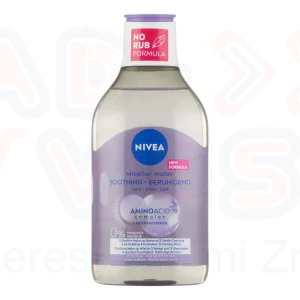 NIVEA micellás arctisztító 400 ml Nyugtató Ápoló érzékeny bőrre