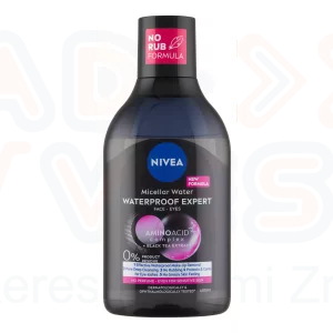 NIVEA micellás víz 400 ml Waterproof Expert