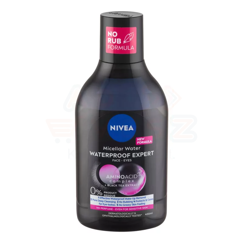 NIVEA micellás víz 400 ml Waterproof Expert Kép