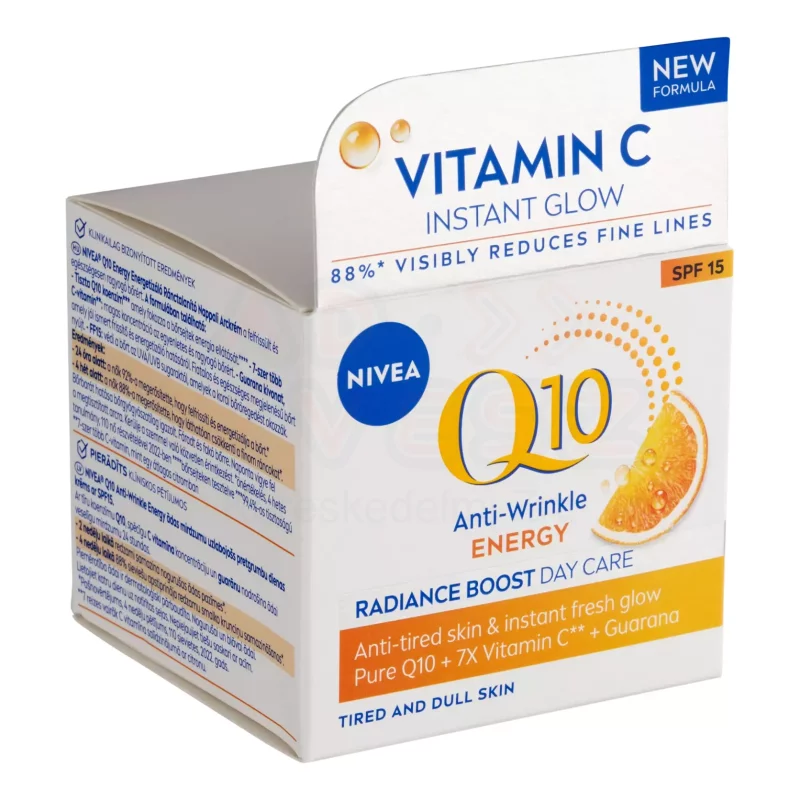 NIVEA Q10 ENERGY nappali arckrém 50 ml energetizáló Kép