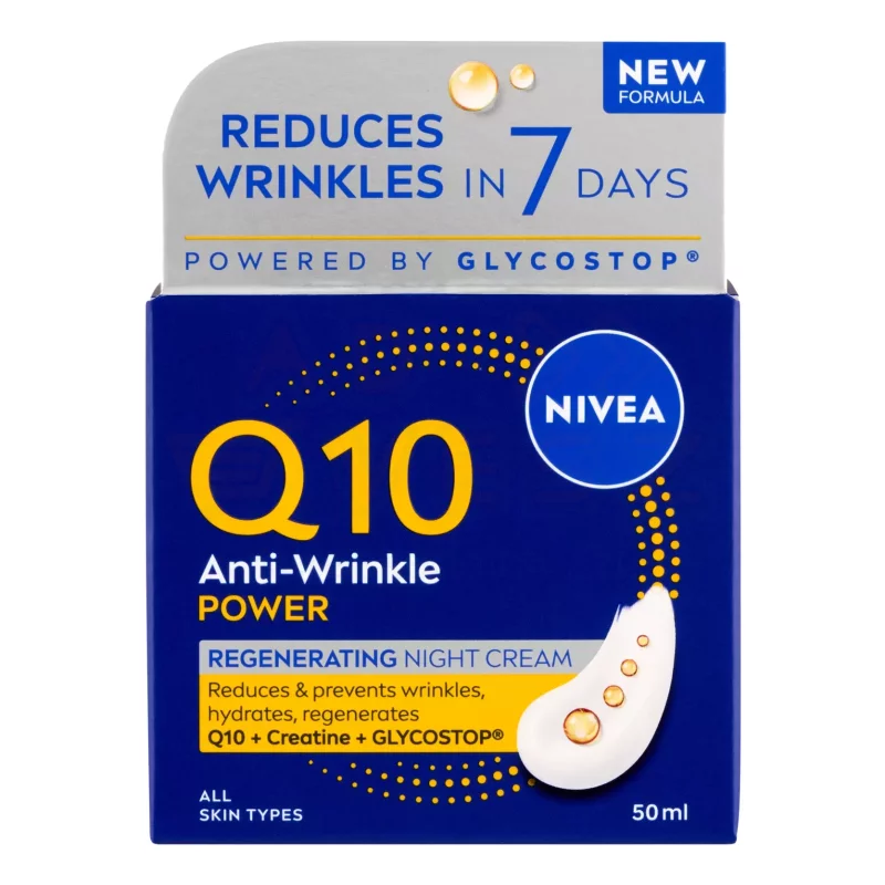 NIVEA Q10 POWER éjszakai arckrém 50 ml Kép