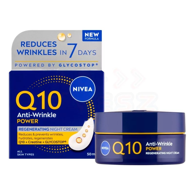 NIVEA Q10 POWER éjszakai arckrém 50 ml Kép