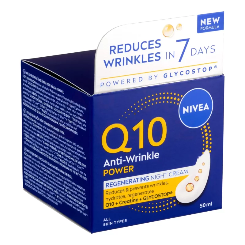 NIVEA Q10 POWER éjszakai arckrém 50 ml Kép