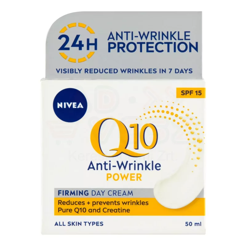 NIVEA Q10 POWER nappali arckrém 50 ml ránctalanító Kép