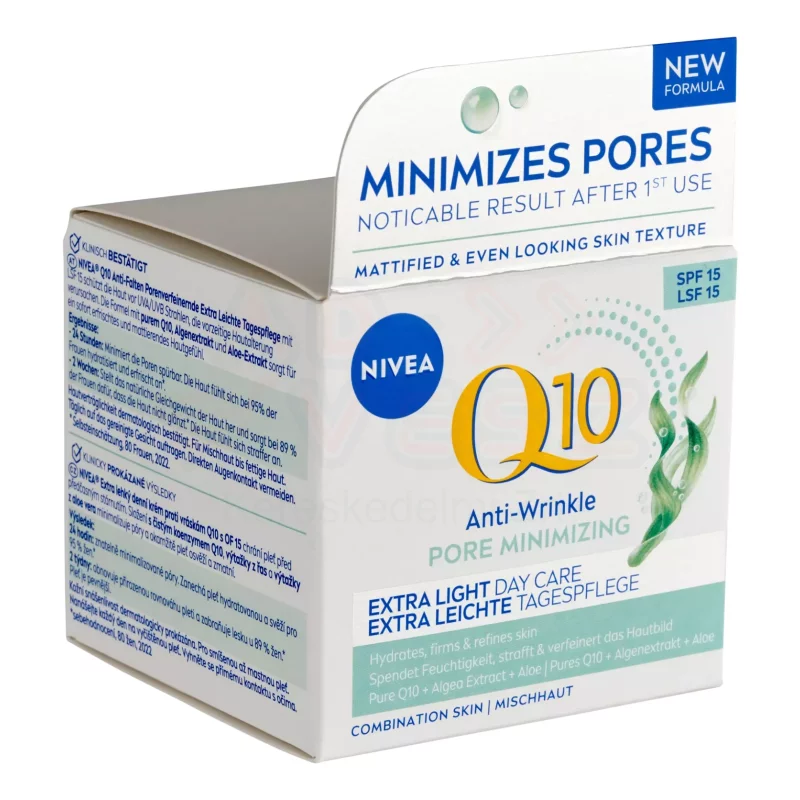 NIVEA Q10 POWER nappali arckrém 50 ml pórusfinomító ránctalanító Kép