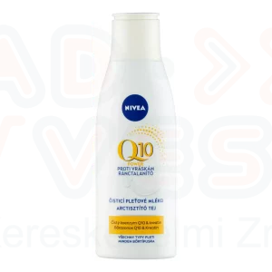 NIVEA Q10 POWER arctisztító tej 200 ml ránctalanító
