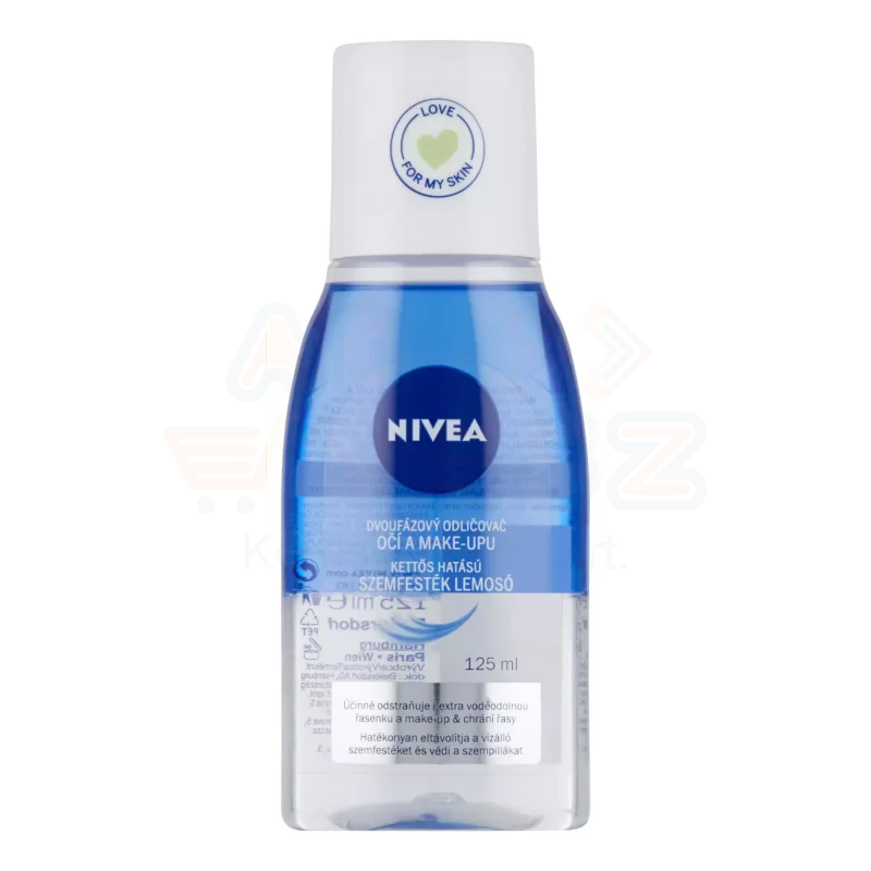 NIVEA szemfesték lemosó 125 ml Double Effect Kép
