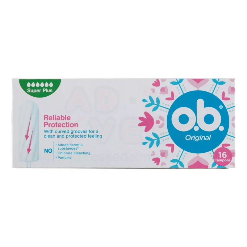o.b. tampon 16 db Original Super PLUS (5 db/#) Kép