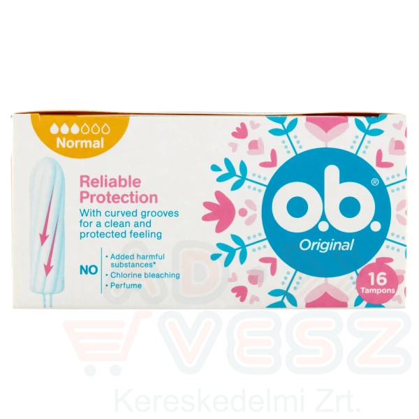 o.b. tampon 16 db Original Normal (6 db/#) Kép