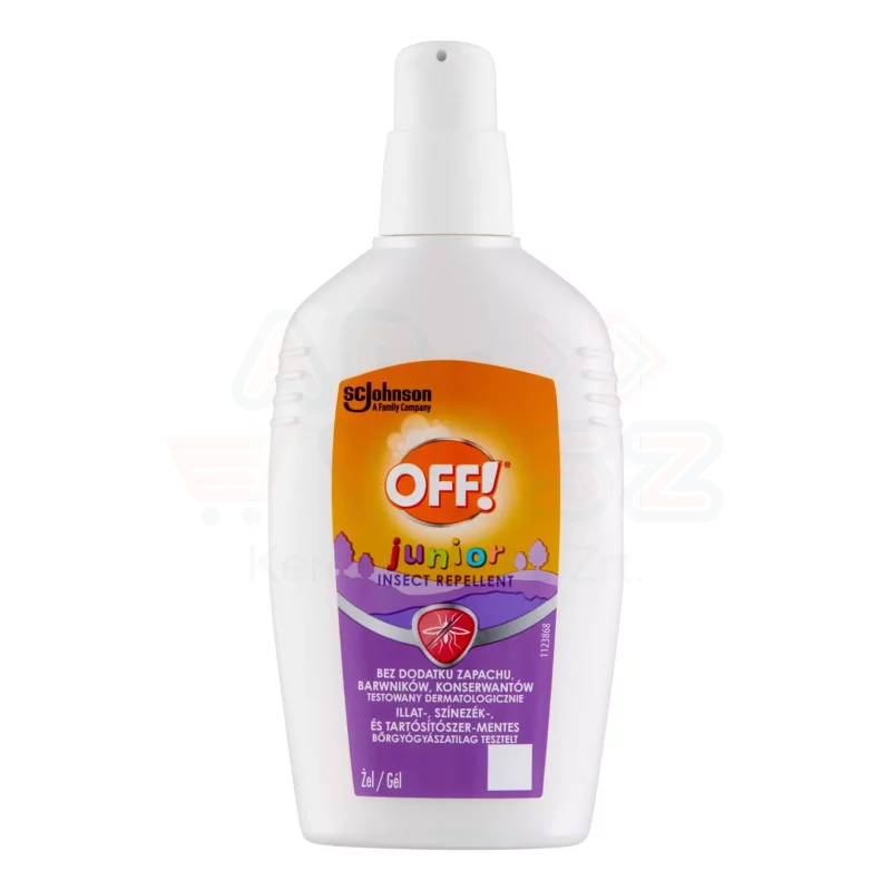 Off!® Junior rovarriasztó gél 100 ml Kép