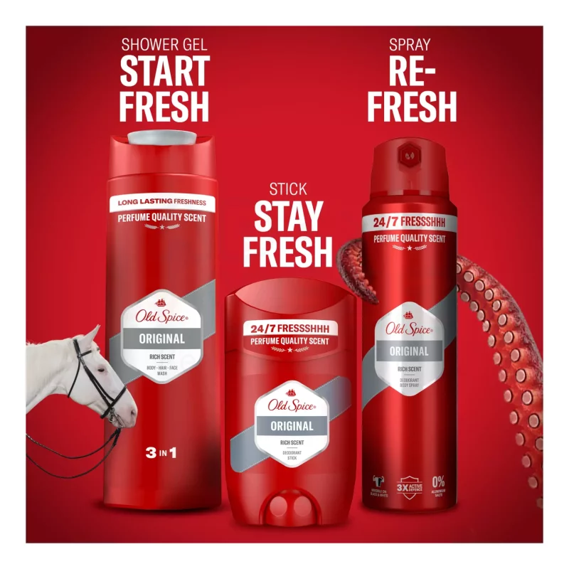 Old Spice deo spray 150 ml Original Kép
