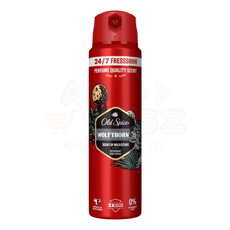 Old Spice deo spray 150 ml Wolfthorn Kép