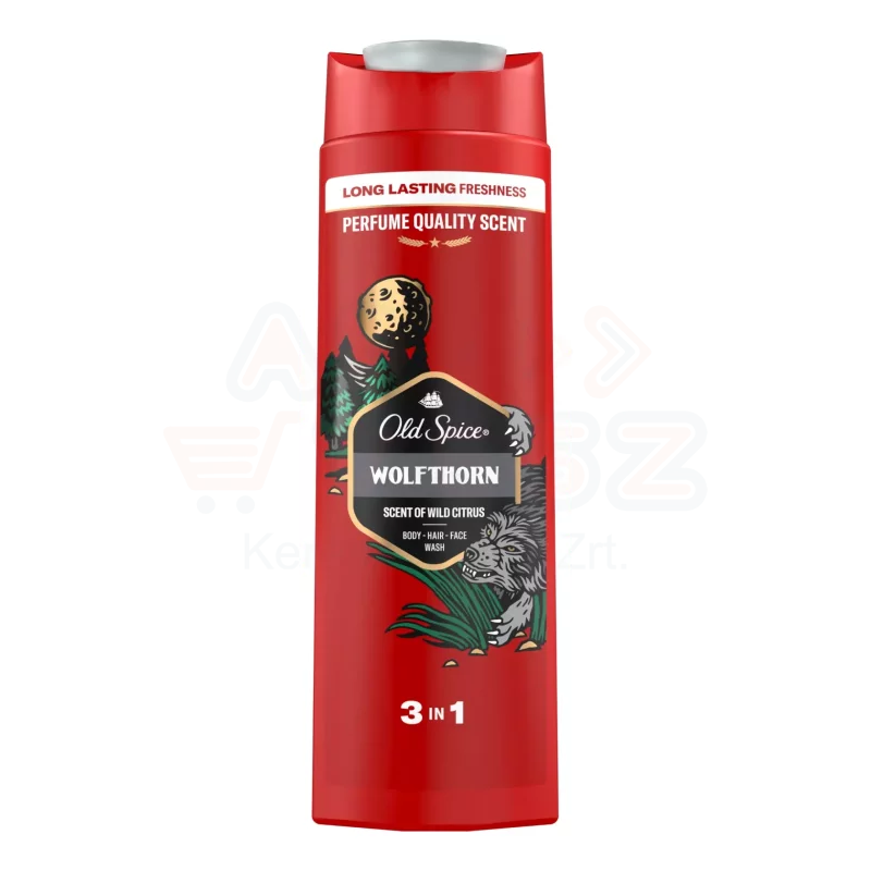 Old Spice tusfürdő 400 ml Wolfthorn Kép
