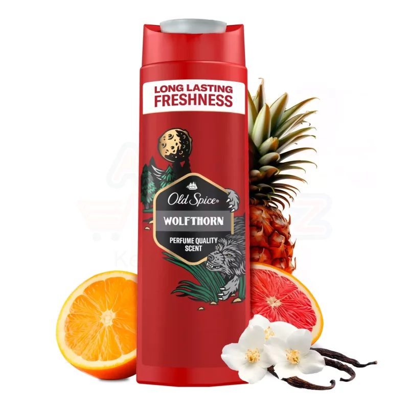 Old Spice tusfürdő 400 ml Wolfthorn Kép