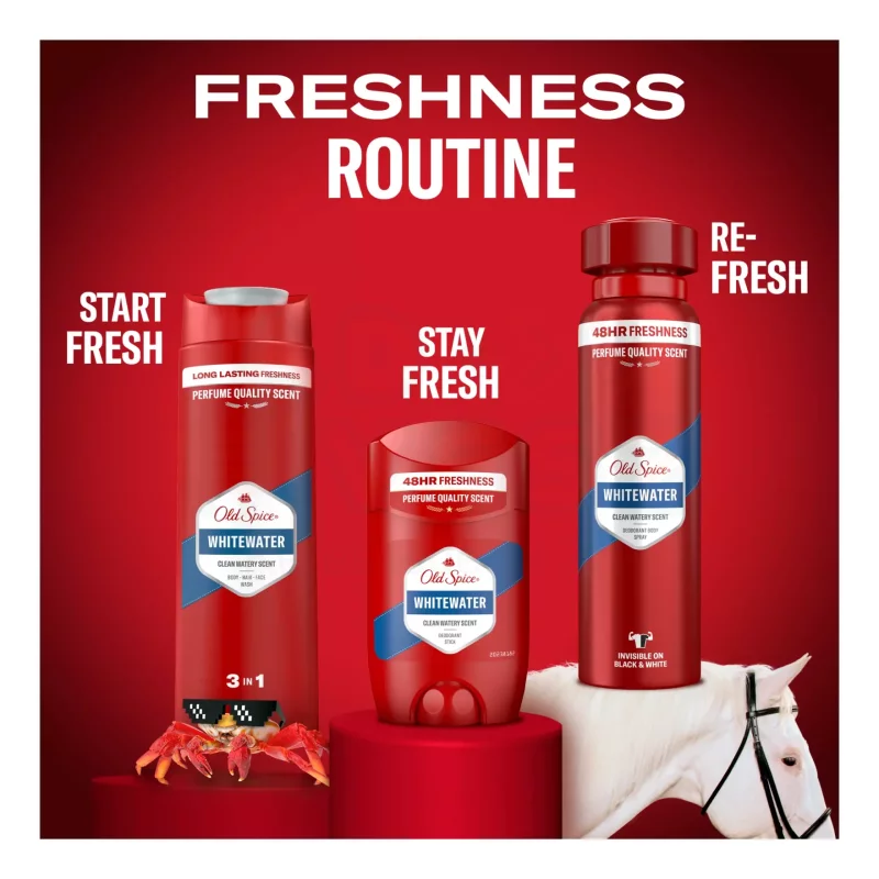 Old Spice tusfürdő 250 ml WhiteWater Kép