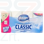 Ooops! Classic toalettpapír 8 tekercs 3 rétegű Sensitive Kép