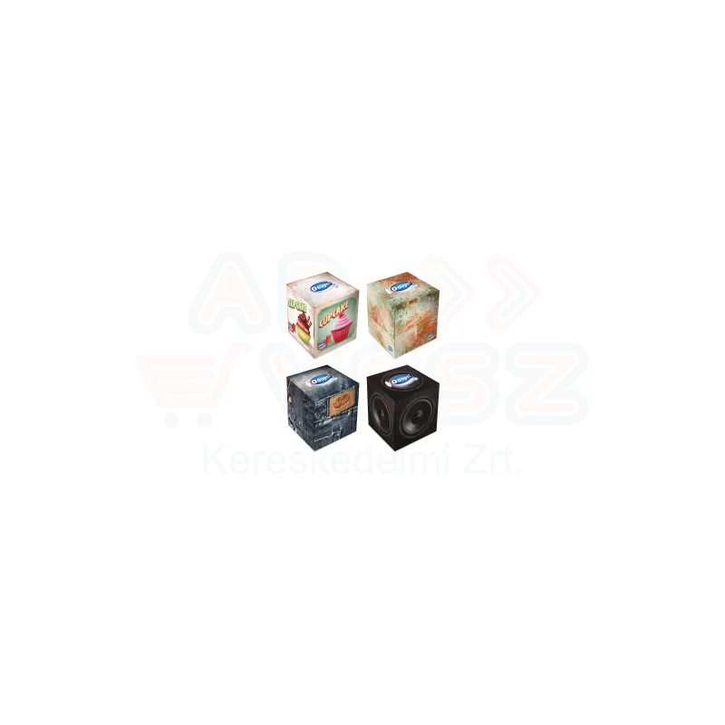 Ooops! papírzsebkendő 3 rétegű 54 db kocka dobozos Kép