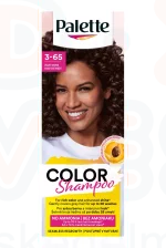 Palette Color Shampoo kímélő tartós hajszínező 244 (3-65) kávébarna Kép