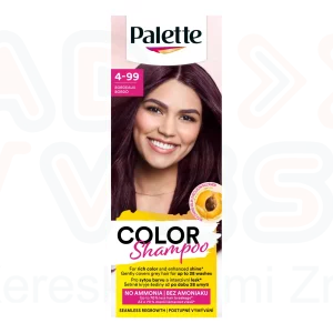 Palette Color Shampoo kímélő tartós hajszínező 301 (4-99) bordóvörös