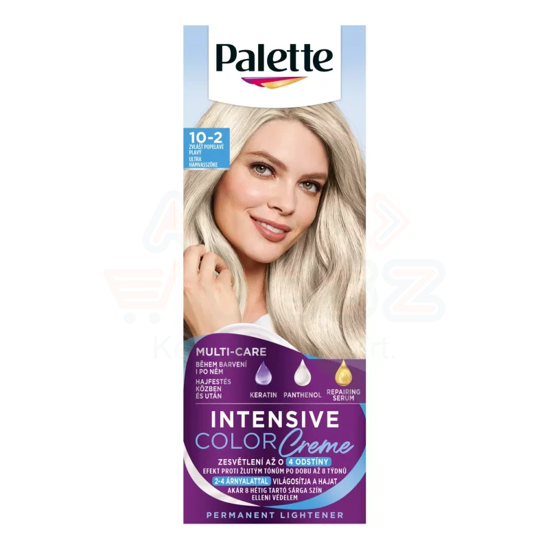 Palette ICC intenzív krémhajfesték A10 (10-2) ultra hamvasszőke Kép
