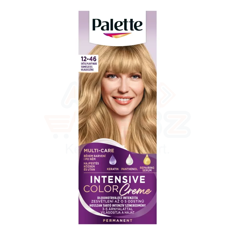 Palette ICC intenzív krémhajfesték BW12 (12-46) természetes világosszőke Kép