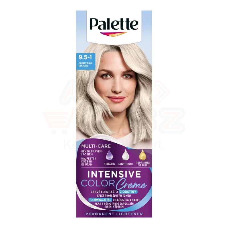 Palette ICC intenzív krémhajfesték C9 (9,5-1) ezüstszőke Kép