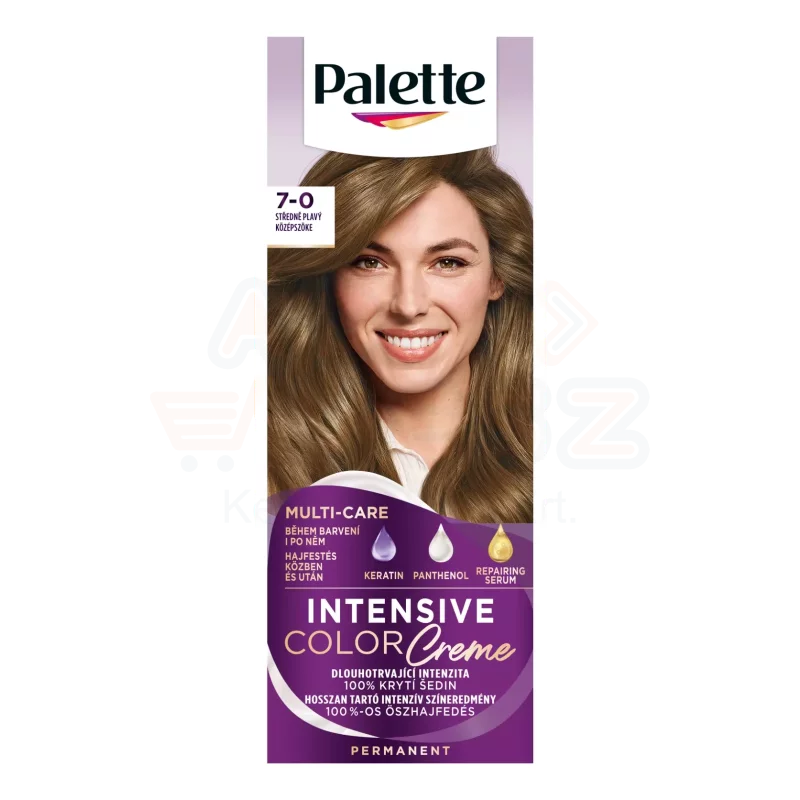 Palette ICC intenzív krémhajfesték N6 (7-0) középszőke Kép