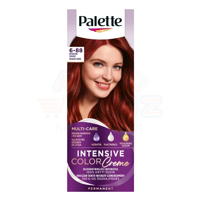 Palette ICC intenzív krémhajfesték RI5 (6-88) intenzív vörös Kép