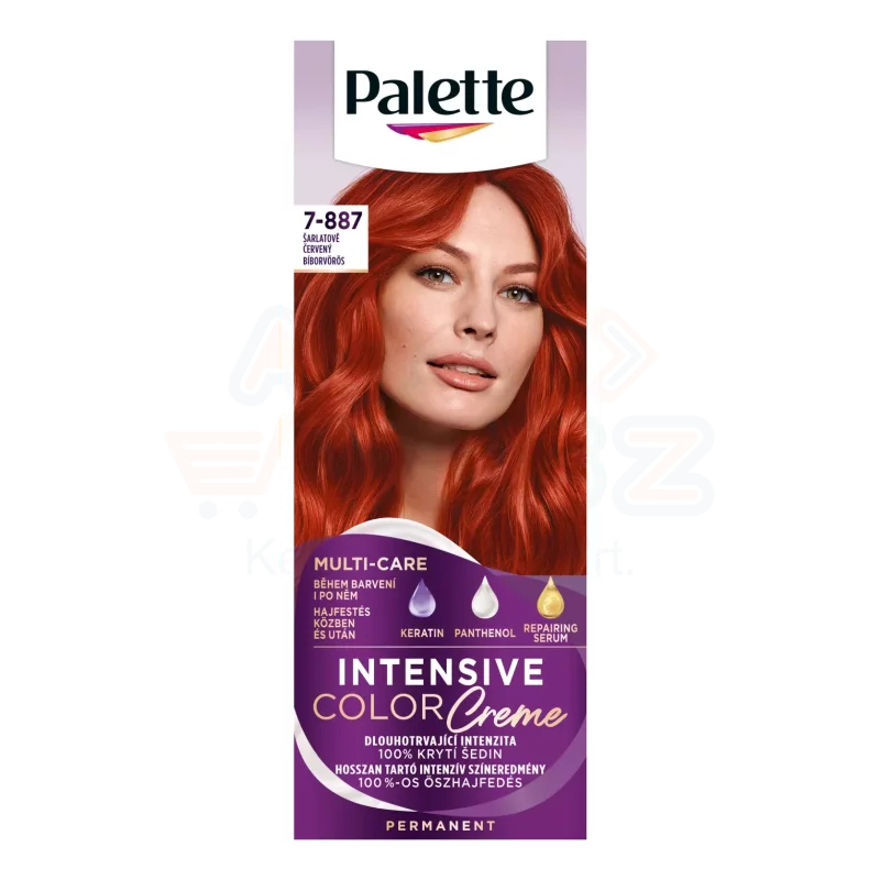 Palette ICC intenzív krémhajfesték RV6 (7-887) bíborvörös Kép