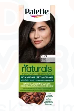 Palette Perm. Naturals Color ápoló krémhajfesték 900 (1-0) mélytengeri fekete Kép