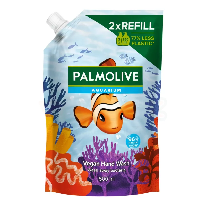 PALMOLIVE folyékony szappan utántöltő Aquarium 500 ml Kép