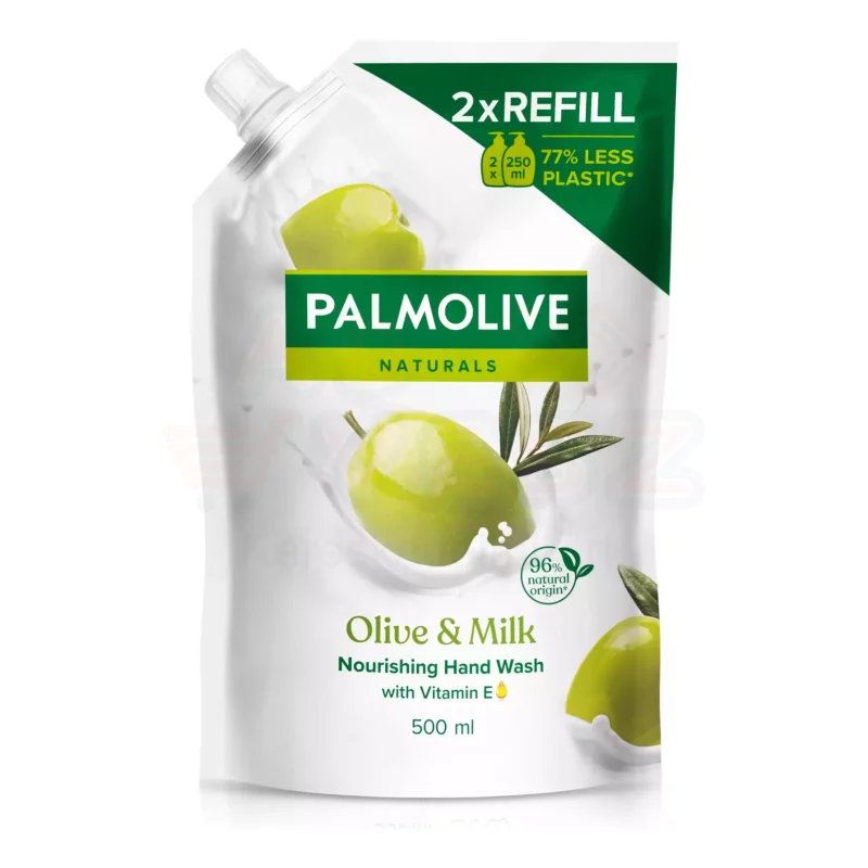PALMOLIVE folyékony szappan utántöltő Olive milk 500 ml Kép