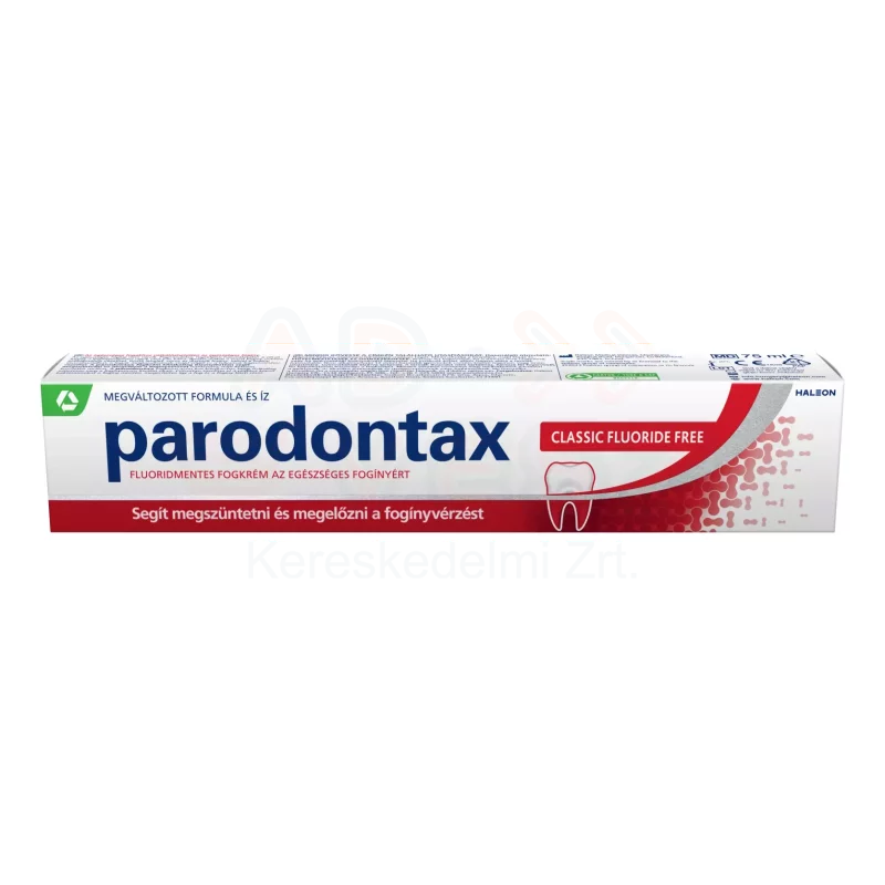 Parodontax Classic fluoridmentes fogkrém 75 ml Kép