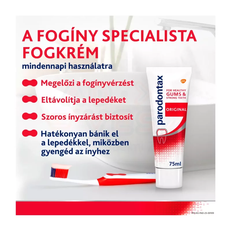 Parodontax Classic fluoridmentes fogkrém 75 ml Kép