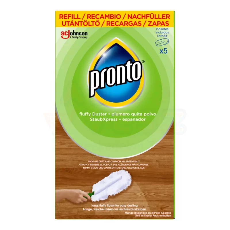 Pronto® Duster portörlő pamacs 5 darab utántöltő Kép