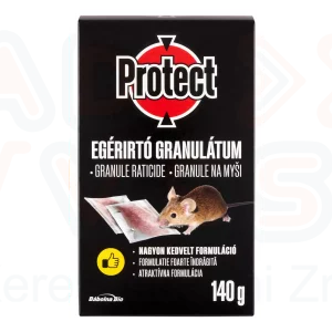 PROTECT rágcsálóirtó granulátum egér 27 ppm 140 g