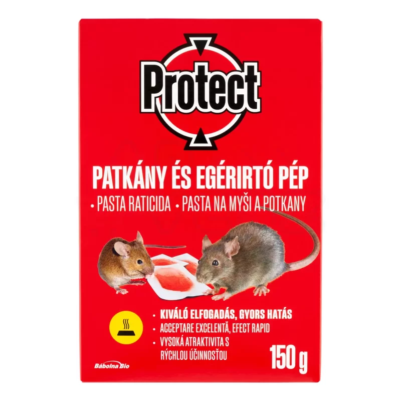 PROTECT rágcsálóirtó pép 27 ppm 150 g Kép