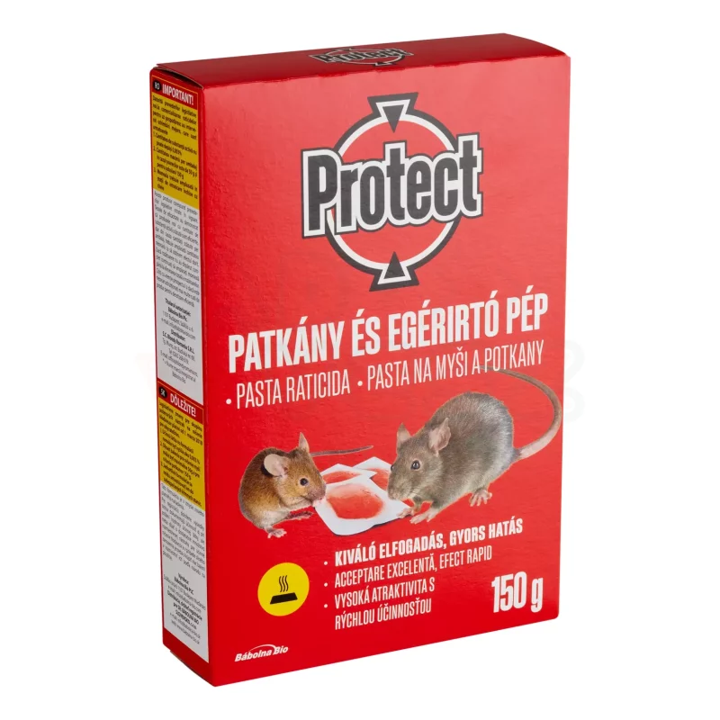 PROTECT rágcsálóirtó pép 27 ppm 150 g Kép