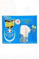 Raid® Elektromos szúnyogirtó készülék és utántöltő 21 ml illatmentes 30 éjszakás Kép