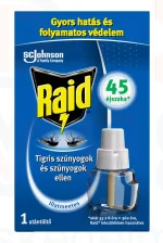 Raid® Elektromos szúnyogirtó utántöltő folyadék 27 ml illatmentes 45 éjszakás Kép