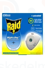 Raid® Night&Day szúnyog- és légyirtó korong készülékhez utántöltő 240 órás Kép
