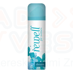 REWELL deo 150 ml For Women Obsession (világoskék)